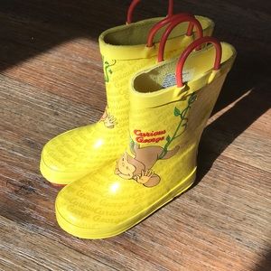 curious george rain boots